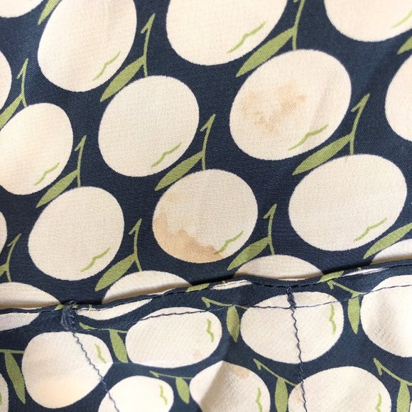 MARC JACOBS PRINTED HALTER TOP SILK BLOUSE 6 - Picture 3 of 6